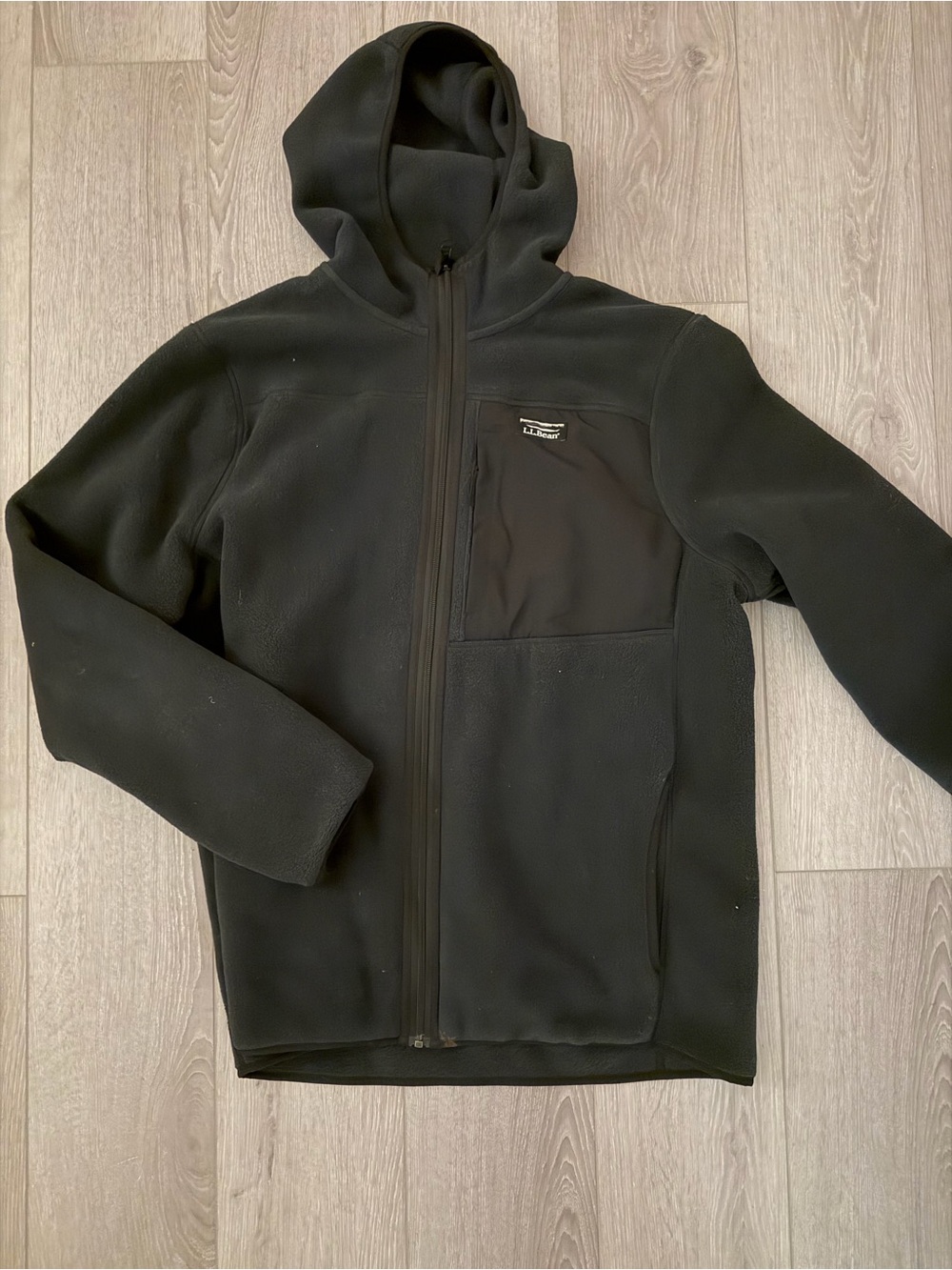 LL Bean Fleece XL Tall Full zip